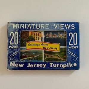 Vintage Miniature 20 New Jersey Turnpike Postcards